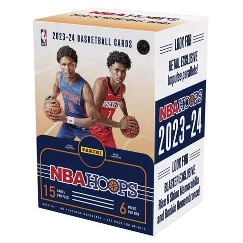 Panini 2023-2024 NBA Hoops Basketball Blaster Box