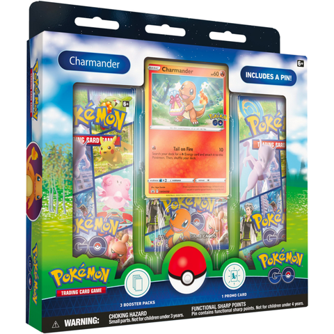 Pokemon GO - Charmander Pin Collection Box Set