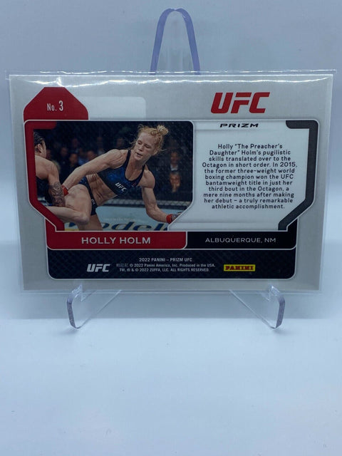 2022 Prizm UFC Holly Holm Green Prizm #3