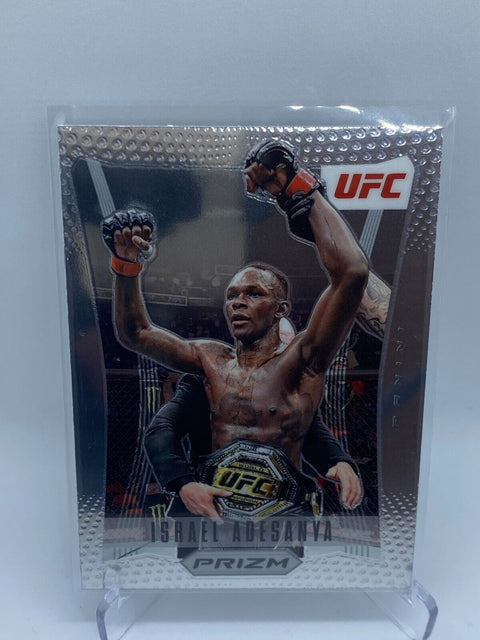 2022 Prizm ISRAEL ADESANYA Prizm Flashback Base #3