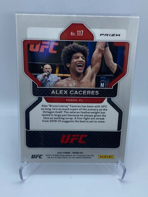 2022 Prizm ALEX CACERES Vertical Silver #117