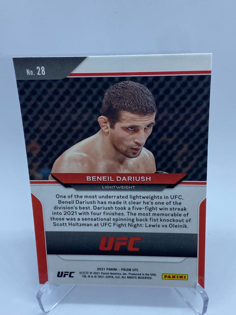 2021 Panini Prizm UFC #28 Beneil Dariush