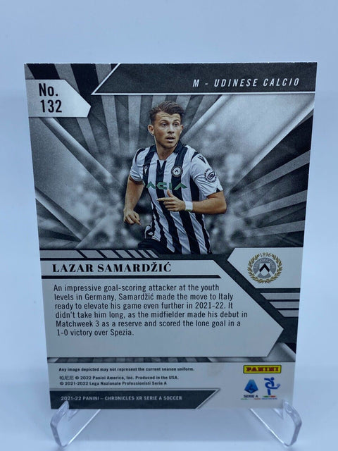 2021-22 Panini Chronicles XR Serie A Lazar Samardzic Bronze #132