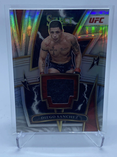 2022 UFC Select Diego Sanchez Patch Prizm