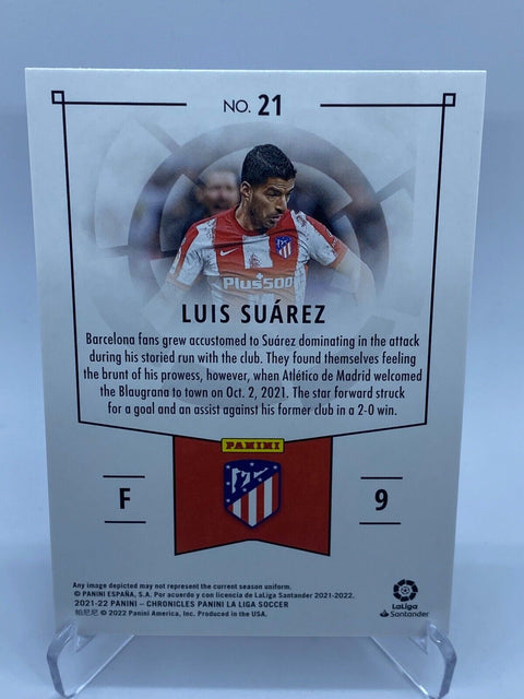 2021-22 Chronicles La Liga LUIS SUAREZ Panini Base Set Bronze #21