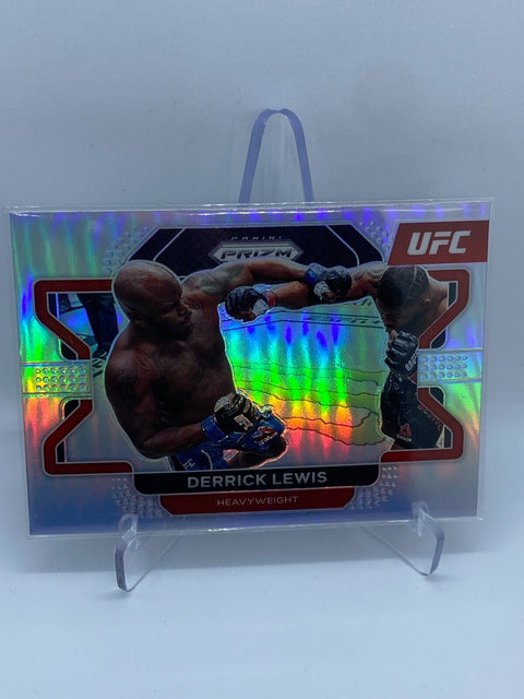 2022 UFC Prizm DERRICK LEWIS Horizontal Silver Prizm #1