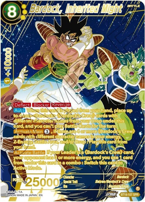 Bardock, Inherited Might (SPR) - Dawn of the Z-Legends