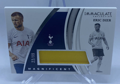 2021 Panini Immaculate Eric Dier Magnificent Patch /99 #MN-ED