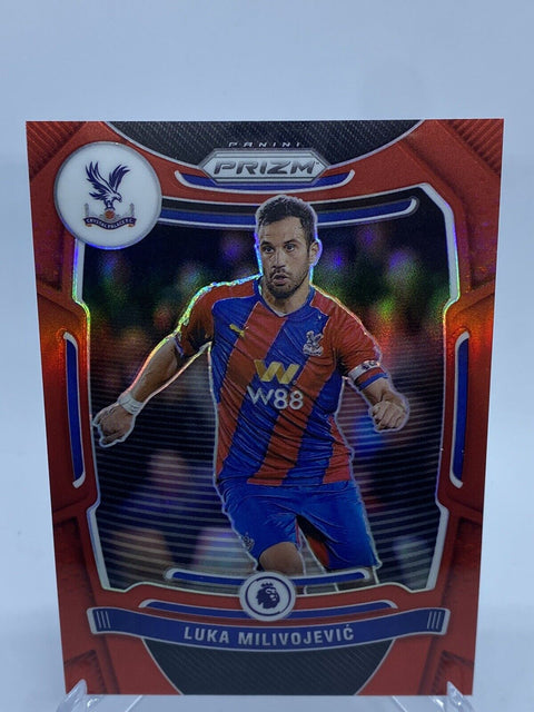 2021-22 Prizm Premier League Red Prizm Luka Milivojevic #028/199