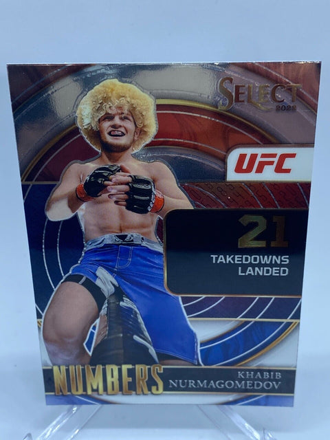 2022 Select KHABIB NURMAGOMEDOV Select Numbers Base #12