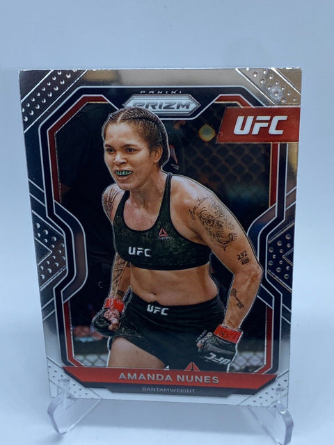 2021 Panini Prizm UFC Amanda Nunes Card #66