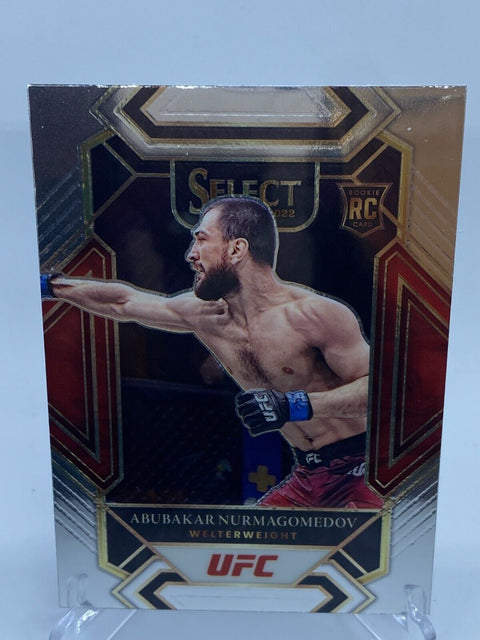 Abubakar Nurmagomedov 2022 Panini Select UFC Mezzanine Rookie Card #400