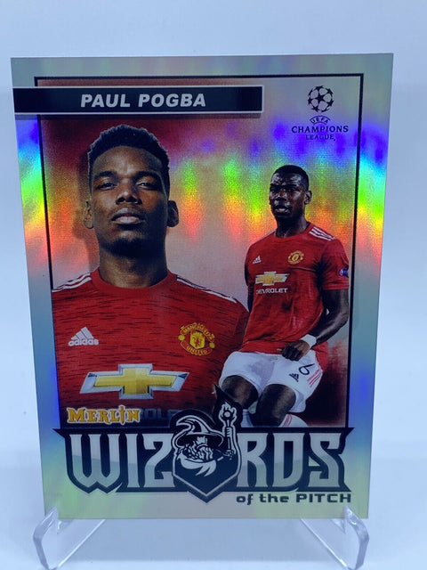 Topps UEFA Merlin Manchester United Wizards of the Pitch Paul Pogba