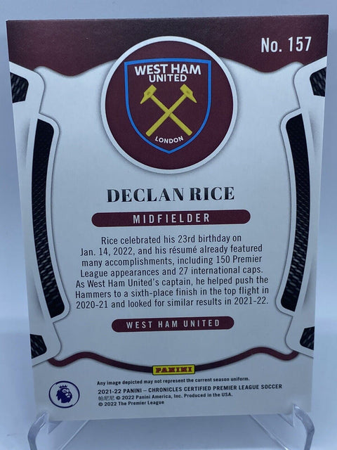 21-22 PANINI CHRONICLES Declan Rice /99