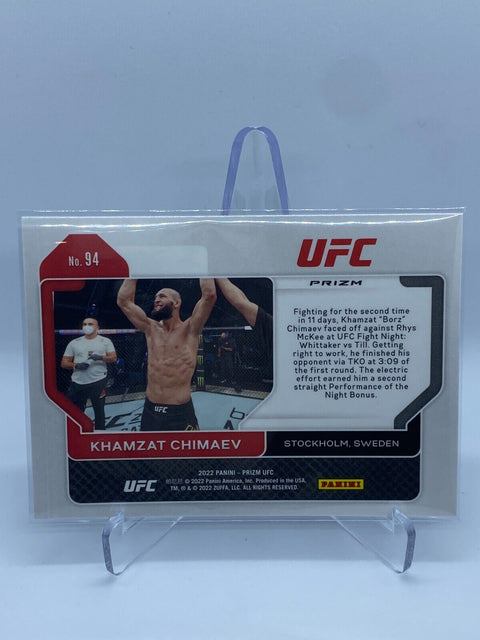 2022 Prizm KHAMZAT CHIMAEV Horizontal Silver #94