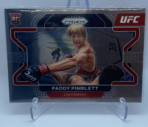 2022 Prizm PADDY PIMBLETT Horizontal Rookie Base #88