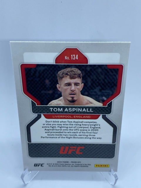 Tom Aspinall [ROOKIE] 2022 UFC Panini Prizm #134 RC HEAVYWEIGHT