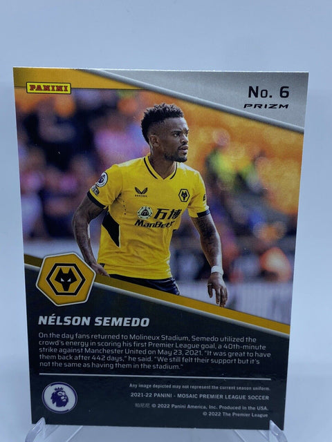 21-22 Mosaic Premier League Breakaway Silver Mosaic Nelson Semedo