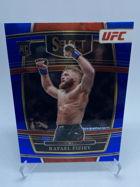 2022 Select UFC RAFAEL FIZIEV #41 CONCOURSE Retail BLUE Rookie RC Lightweight