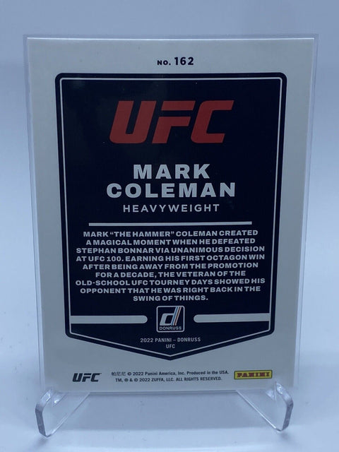 2022 Panini Donruss UFC #162 Mark Coleman  Laser! Heavyweight /99