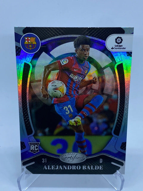 2021-22 Chronicles La Liga ALEJANDRO BALDE Certified Rookie Silver #152