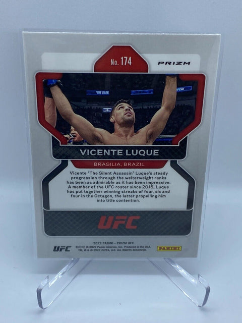 2022 Prizm VICENTE LUQUE Vertical Silver #174