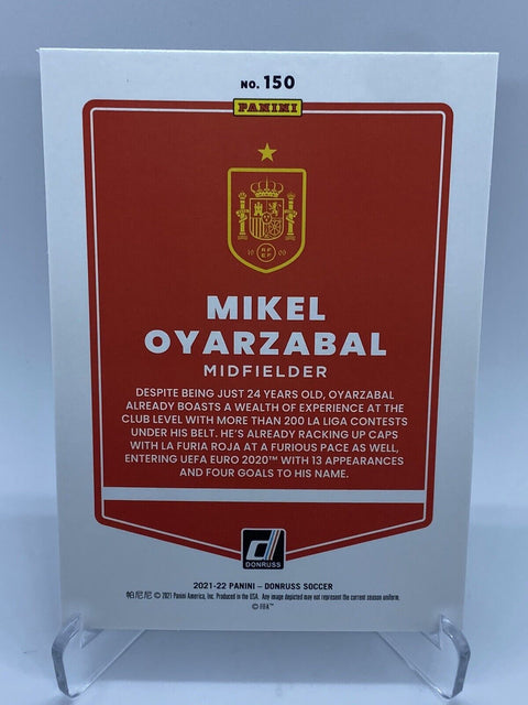 2021-22 Donruss Green Laser Mikel Oyarzabal