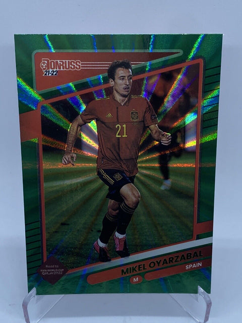 2021-22 Donruss Green Laser Mikel Oyarzabal