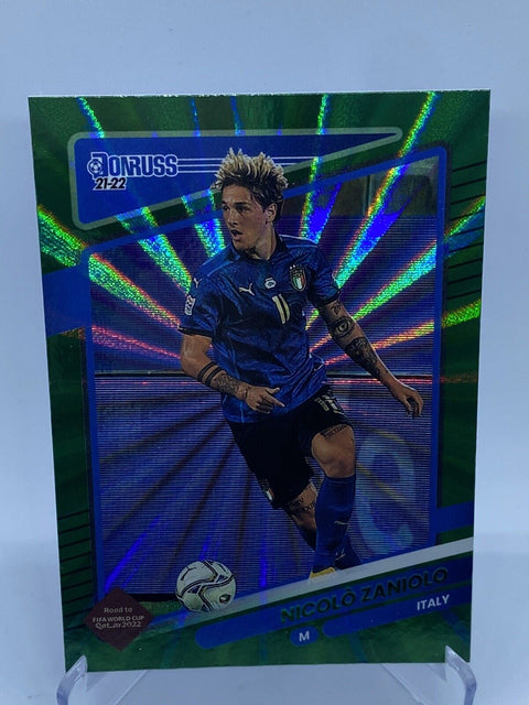 2021-2022 donruss IGreen Laser Nicola Zaniolo