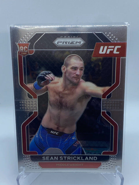 2022 Panini Prizm Sean Strickland Base Vertical Rookie Card UFC Middleweight