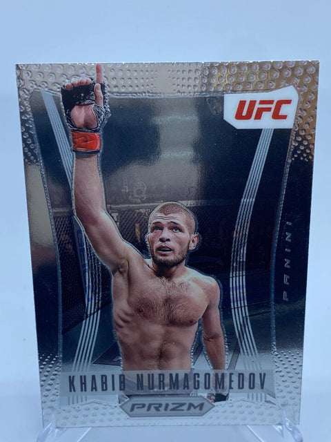 2022 PANINI UFC PRIZM KHABIB NURMAGOMEDOV FLASHBACK CARD #1