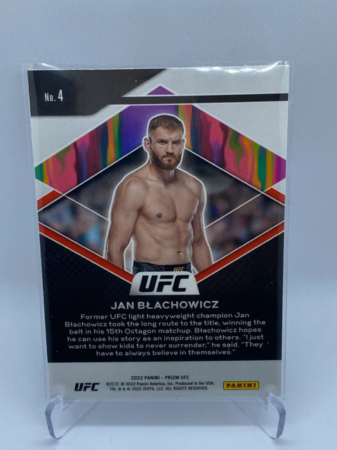 2022 Prizm JAN BLACHOWICZ Fearless Base #4