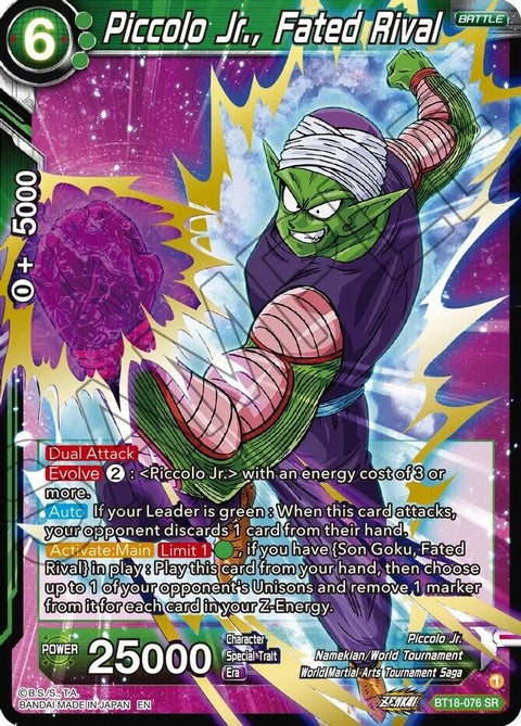 Piccolo Jr., Fated Rival - Dawn of the Z-Legends SR