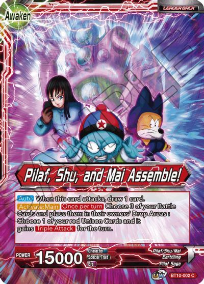 Pilaf // Pilaf, Shu, and Mai Assemble! - BT10-002