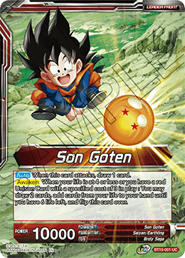 Son Goten // SS Son Goten, Kamehameha Miracle BT15-001