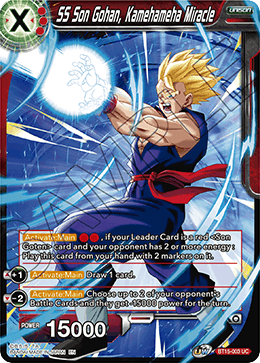 SS Son Gohan, Kamehameha Miracle BT15-003