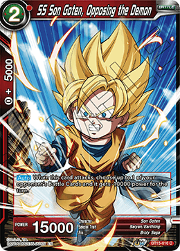 SS Son Goten, Opposing the Demon - BT15-010