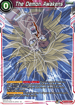 The Demon Awakens - BT15-025