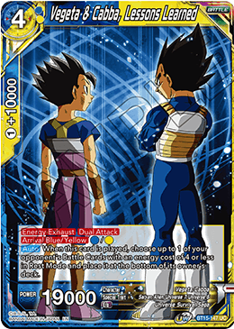 Vegeta & Cabba, Lessons Learned BT15-147