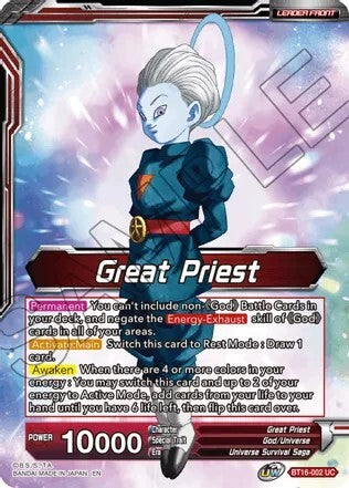 Great Priest // Great Priest, Commander of Angels - BT16-002