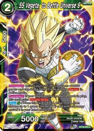 SS Vegeta, to Battle Universe 6 - BT16-053
