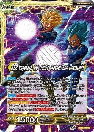 Trunks // SSB Vegeta & SS Trunks, Father-Son Onslaught - BT16-071