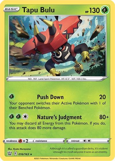 Tapu Bulu 16/163