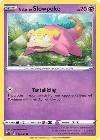 Galarian Slowpoke 54/163