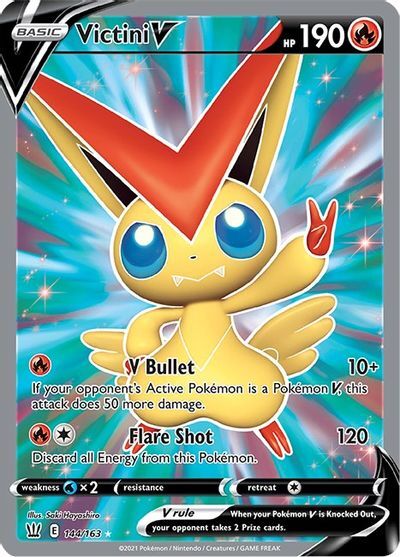 Victini V (Full Art) 144/163