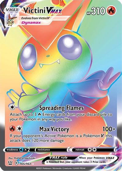 Victini VMAX (Secret) 165/163