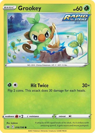 Grookey 16/198
