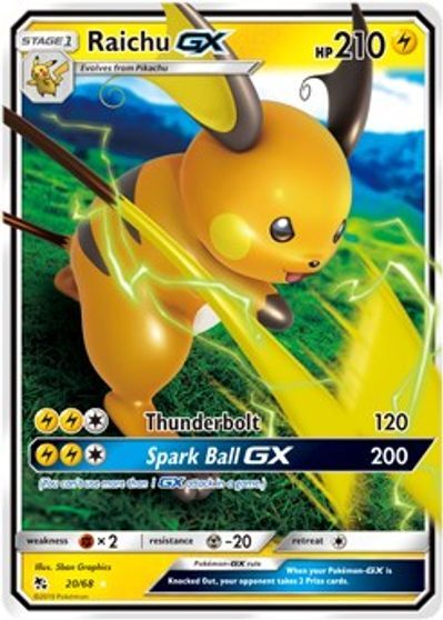 Raichu GX 20