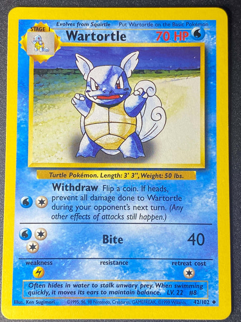 Wartortle 42/102